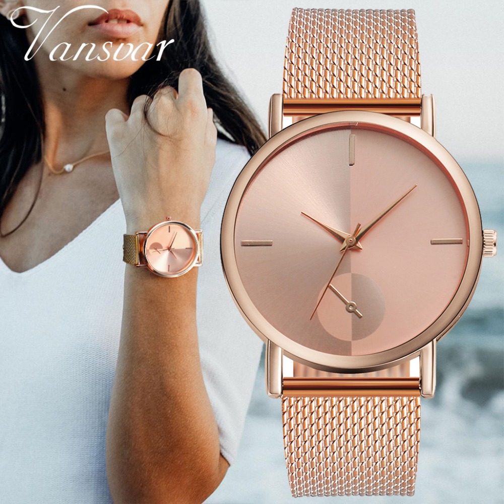 Women's Watch Brand with Leather Strap