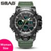 woman siz army green