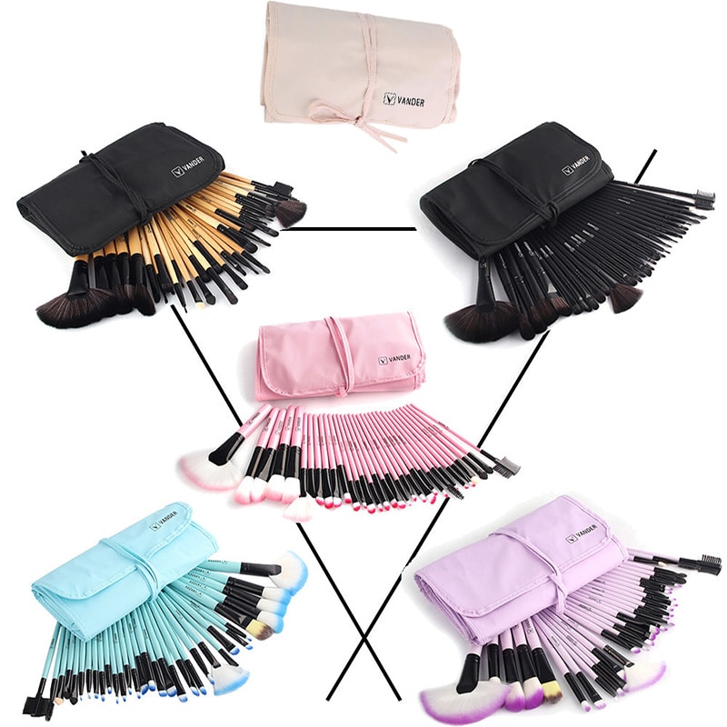 Vander Makeup Foundation Brush Set - 32Pcs