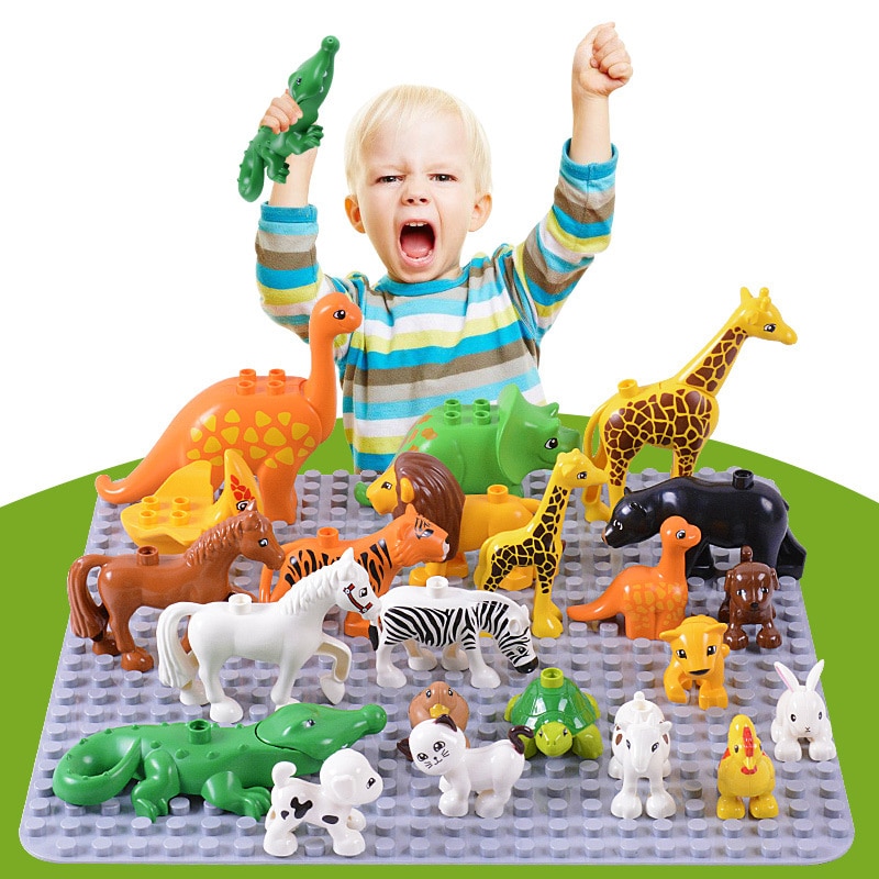 Duplos Animal Model Figures Big Building Block Sets