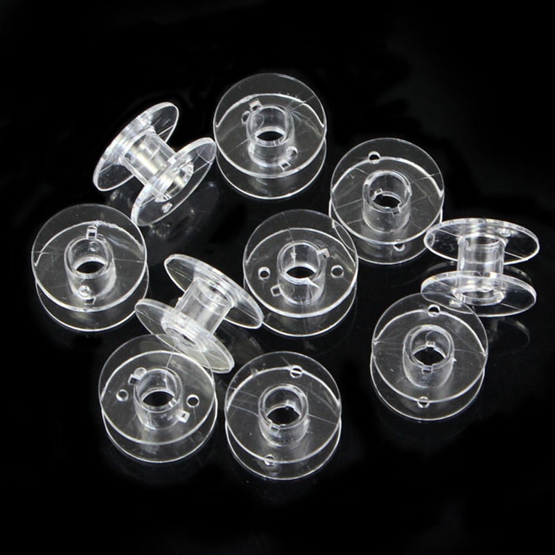 Clear Plastic Empty Bobbins For Sewing Machines
