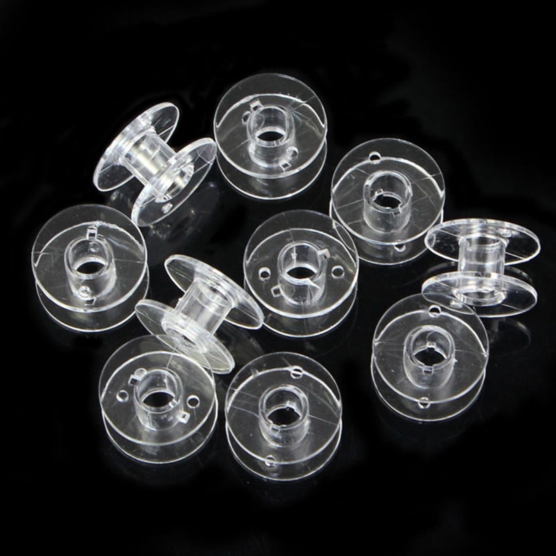 Clear Plastic Empty Bobbins For Sewing Machines