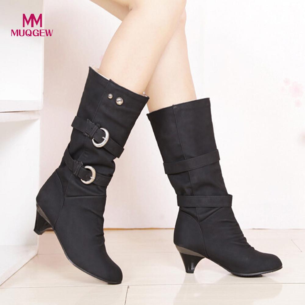 New Round Head Anti Slip Casual Boots