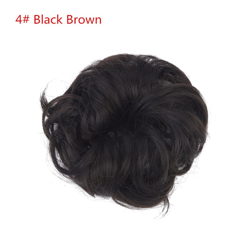 fake hair bun