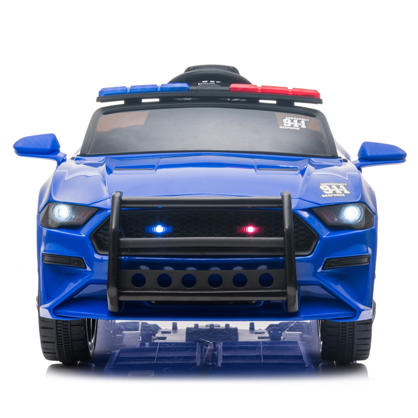Kids Police Sports Car - Front