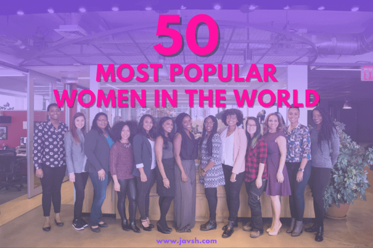 50 Most Popular Women In The World