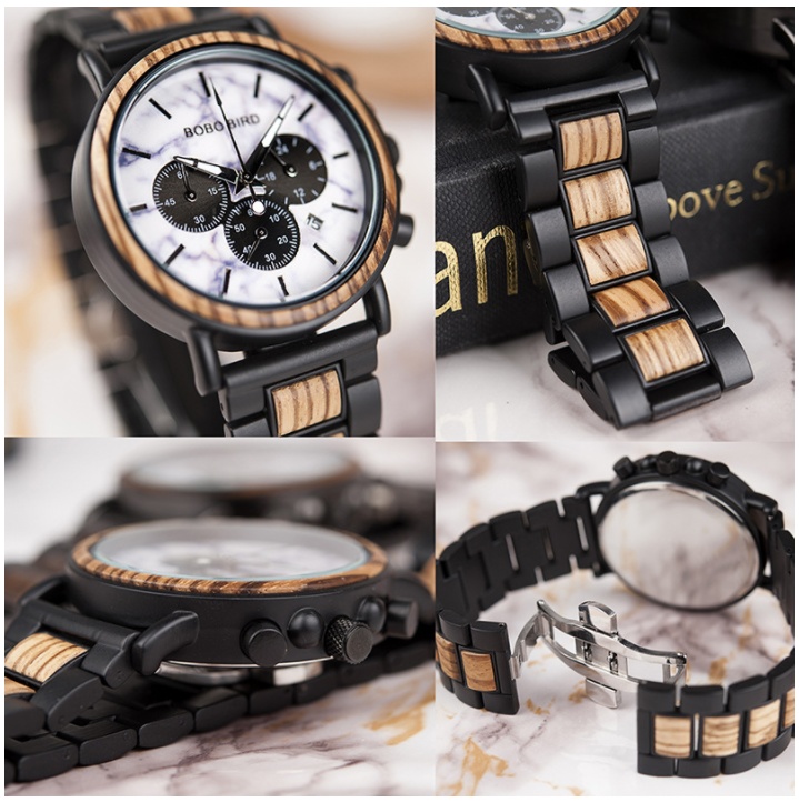 BOBO BIRD Wooden Watch | Natural Bamboo Watch - Image 3
