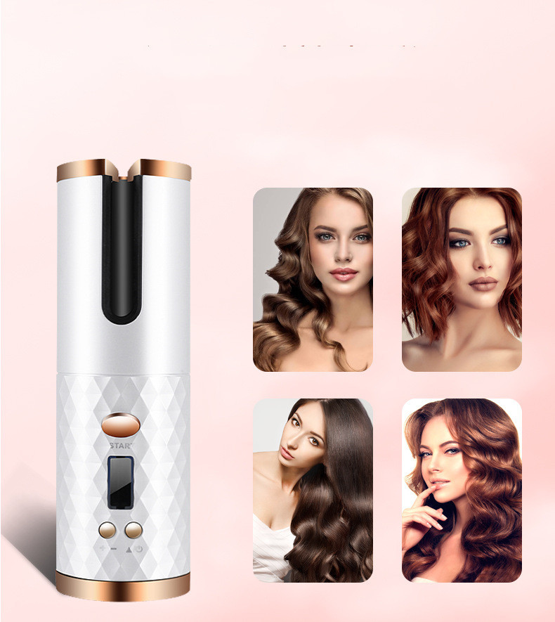 Rechargeable Portable Hair Curler | Hair Curling Iron Styer - Image 10