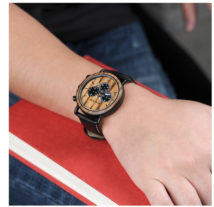 BOBO BIRD Wooden Watch | Natural Bamboo Watch - Image 6