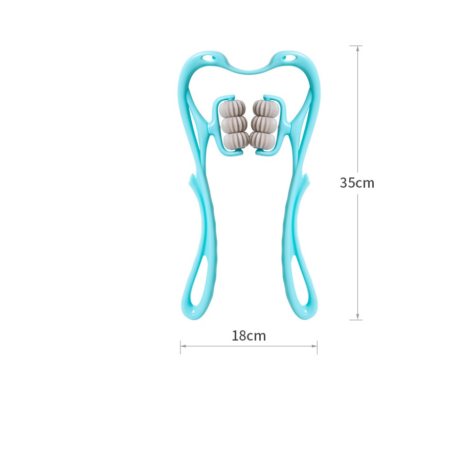 Multifunctional Six-wheel Neck Massager - Image 3