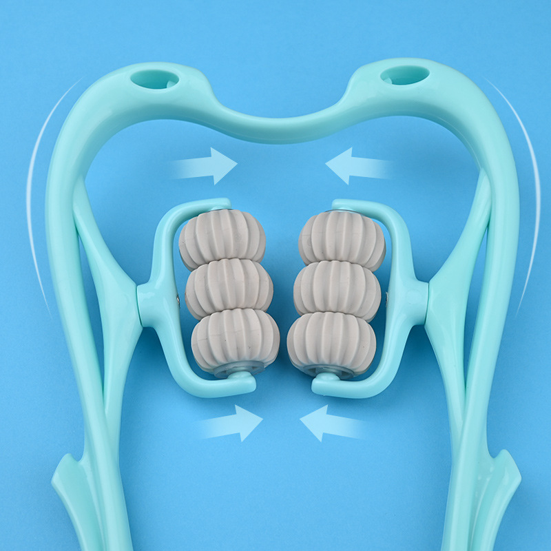 Multifunctional Six-wheel Neck Massager - Image 7
